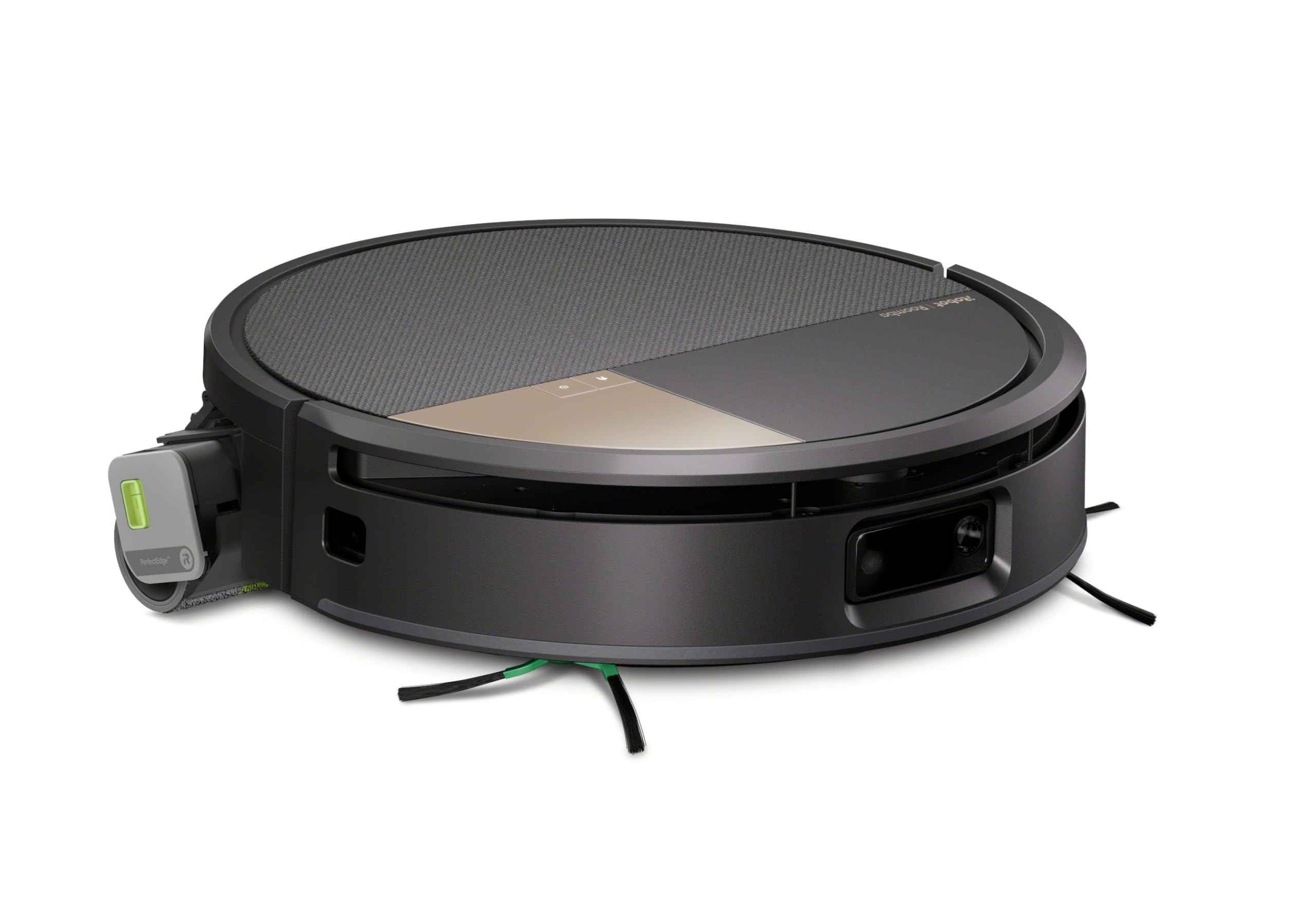 iRobot Roomba Max 706 Combo+Stazione AutoWash, Robot Aspirapolvere Lavapavimenti, ProLiDAR, PowerSpin Roller Mop,SmartScrub,Riconoscimento Oggetti AI,Pulizia Predittiva, Controllo Vocale e App, Nero