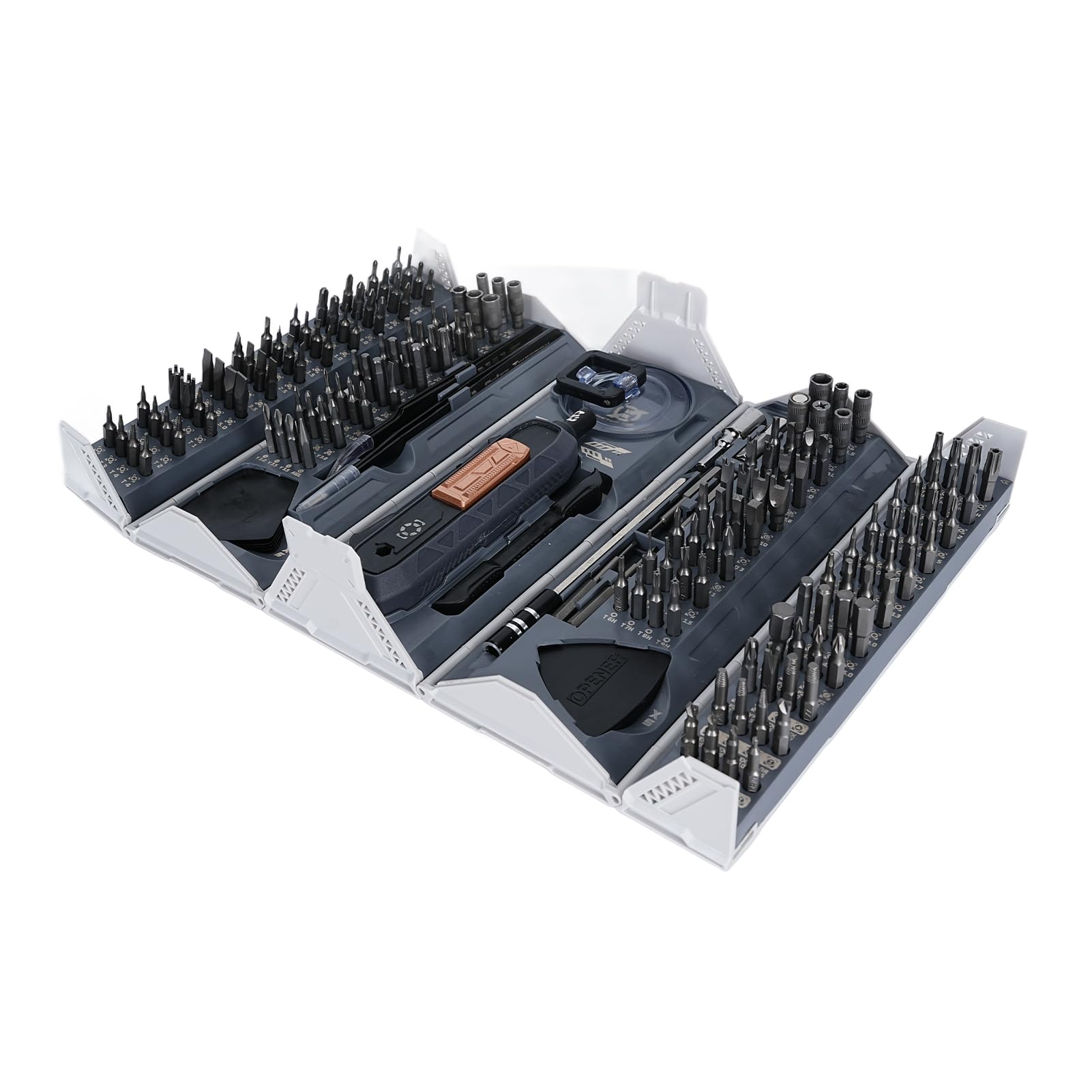 Set di Cacciaviti, Set di Cacciaviti Meccanici di Precisione 180 in 1 con Prolunga Rimovibile, Set di Cacciaviti Magnetici Regolabili per PC, Telefono Cellulare, Computer, Laptop