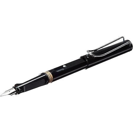 Lamy Safari Fountain Pen Shiny Black Ex-Fine
