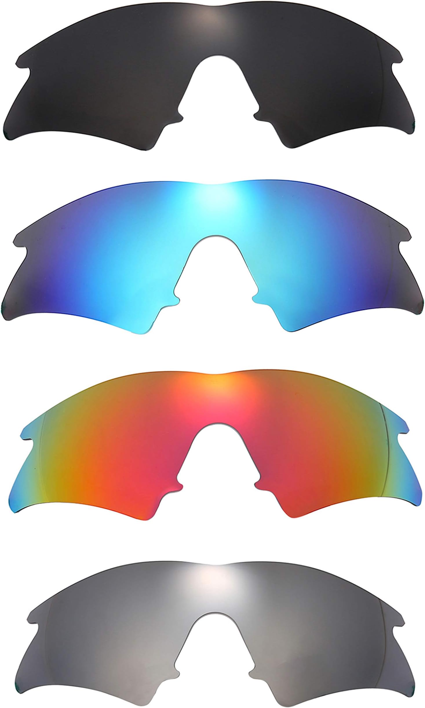 Set of 4 Polarized Replacement Lenses for Oakley M Frame Sweep Sunglasses