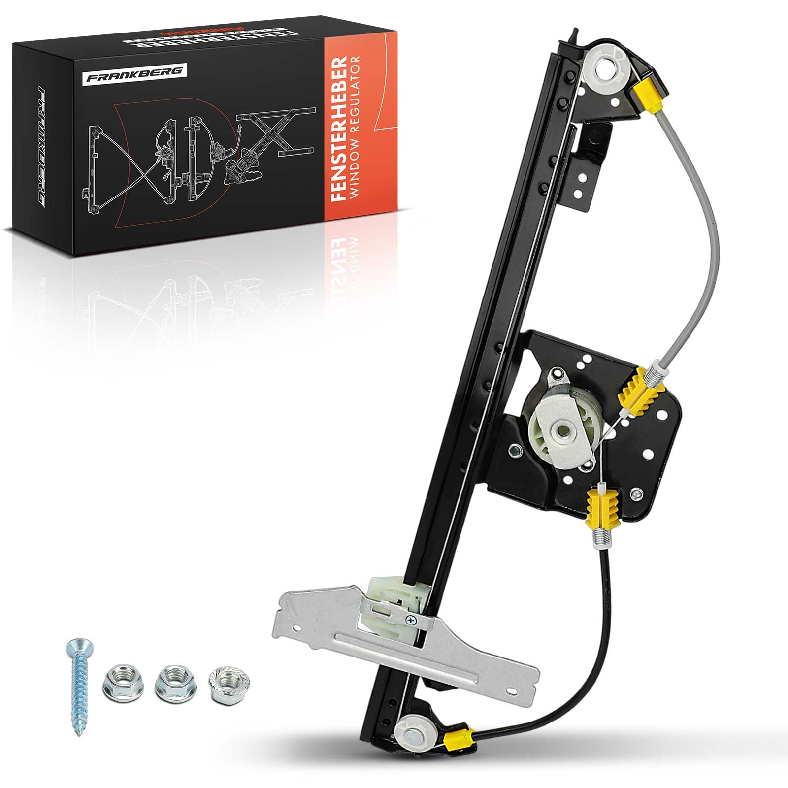 Frankberg Alzacristallo Meccanismo alzacristallo Elettrico senza Motore Anteriore sinistro senza piastra 4/5-Porte Compatibile con C3 II SC C3 Picasso SH Replace# 9221FR,9221FQ