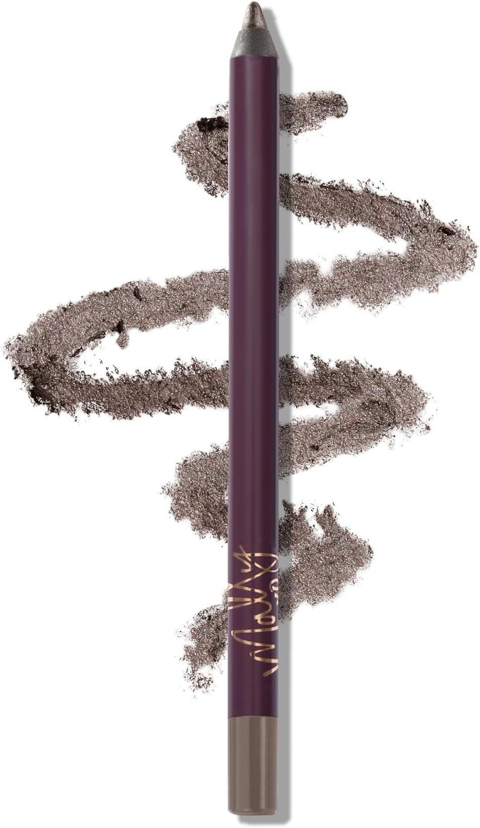 Mally Beauty Evercolor Starlight Waterproof Eyeliner - Grey Violet - Smudge-Proof, Longwear, Creamy Gel - Sharpenable Eyeliner