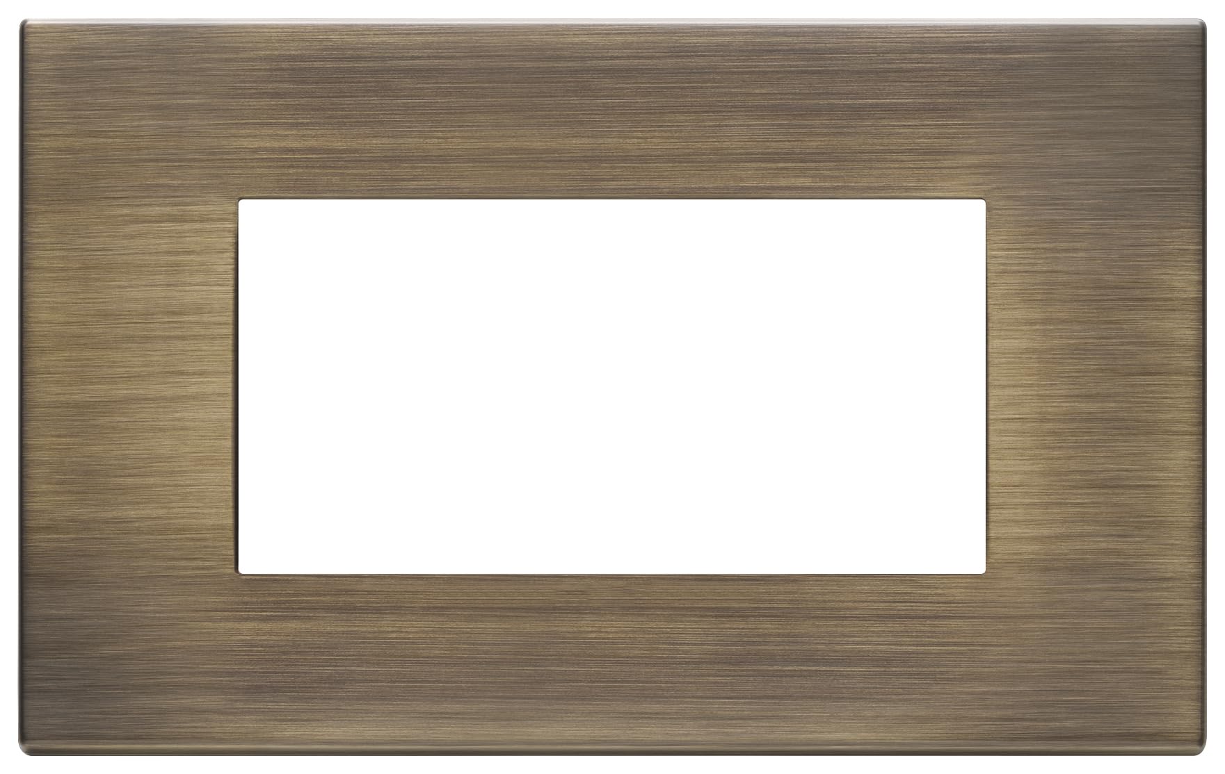 Plaque 4M Vimar 22654.87 plaque de finition interrupteur bronze