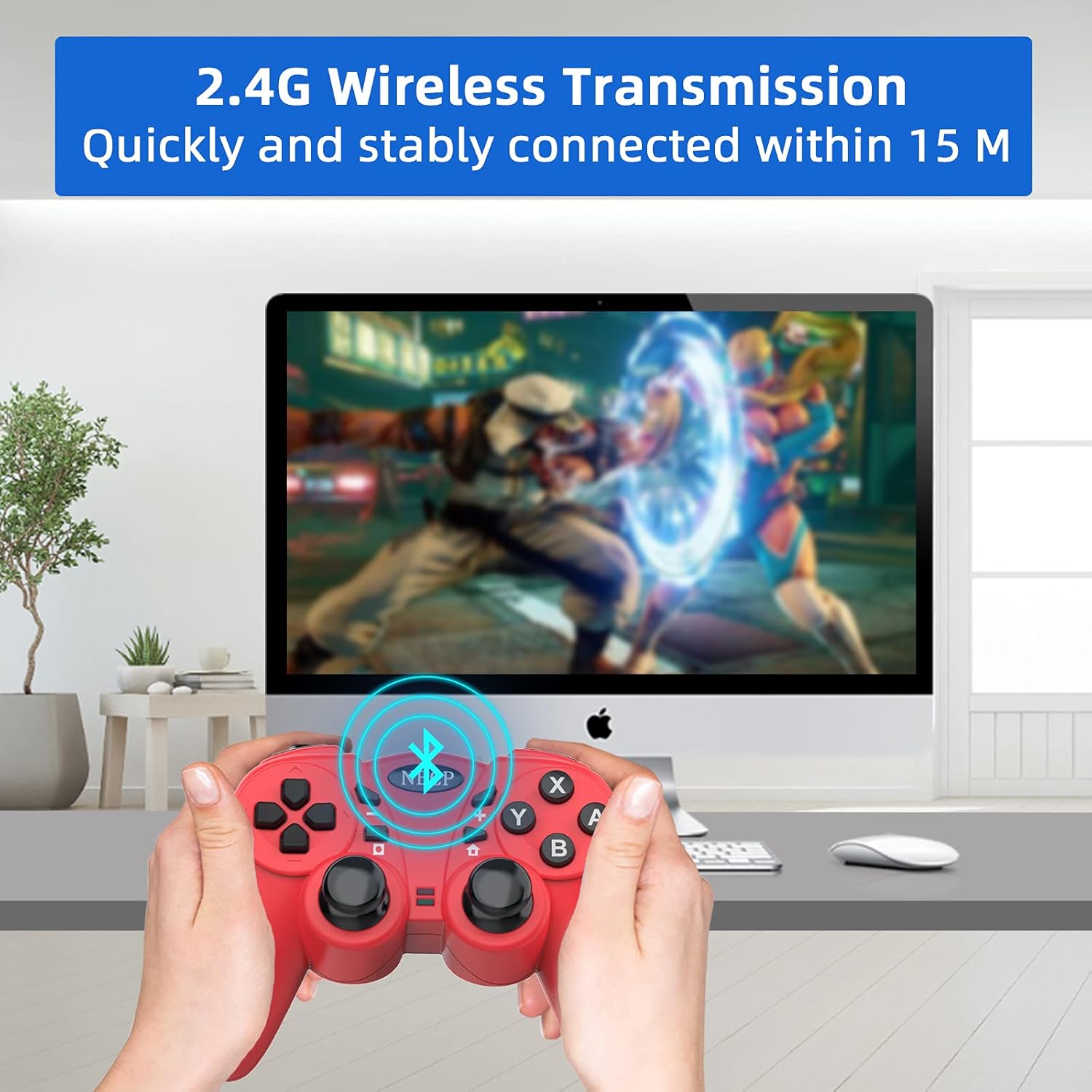 Wireless Controller for Switch,Upgraded NS pro Game Controller Gamepad for PS3,PC,Android Supports Gyro Axis,Dual Vibration Turbo : Video Games