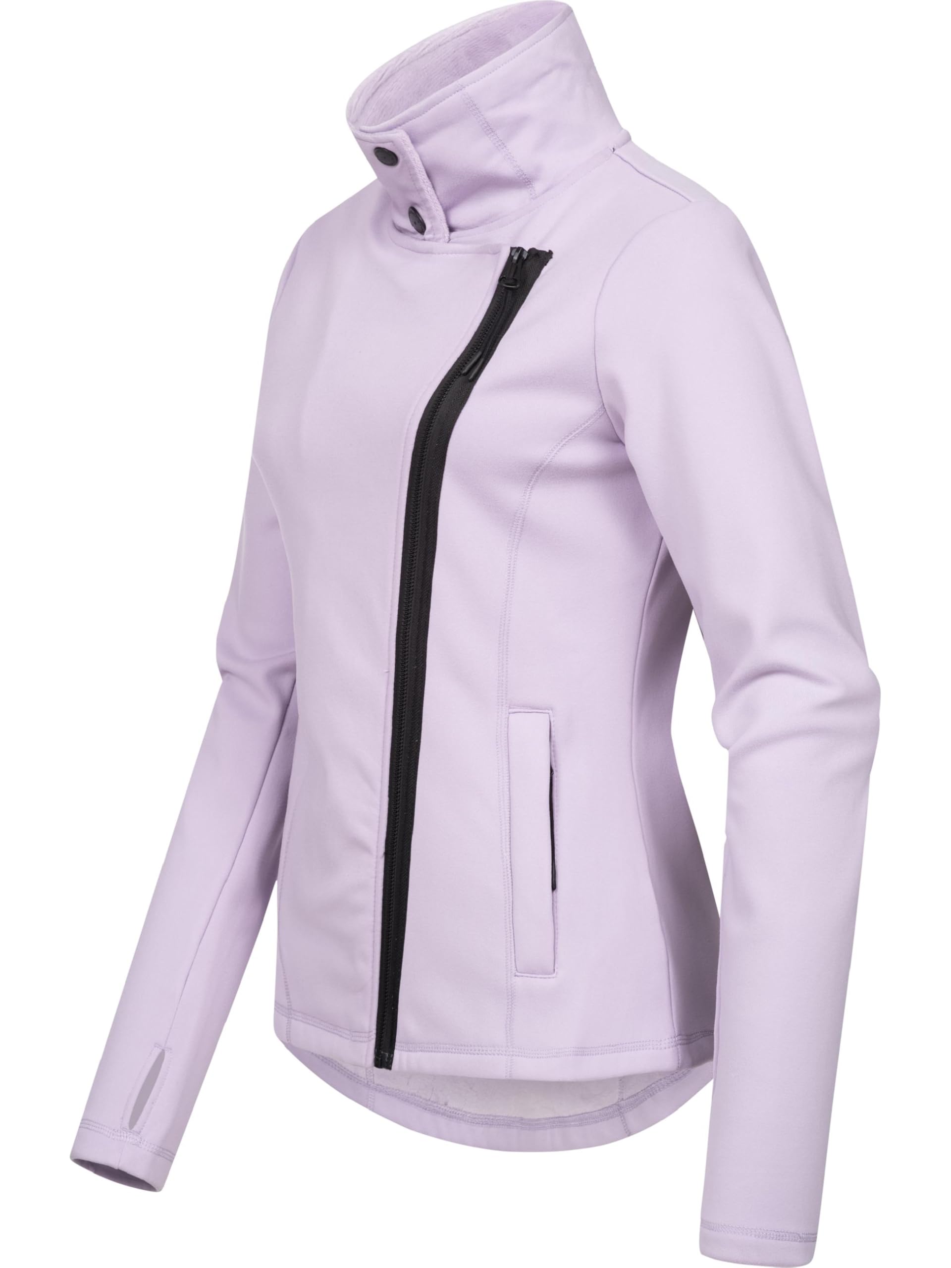 Ragwear Damen Sweatjacke Trainingsjacke innen kuschelig weich angeraut Saskie YOUMODO XS-3XL