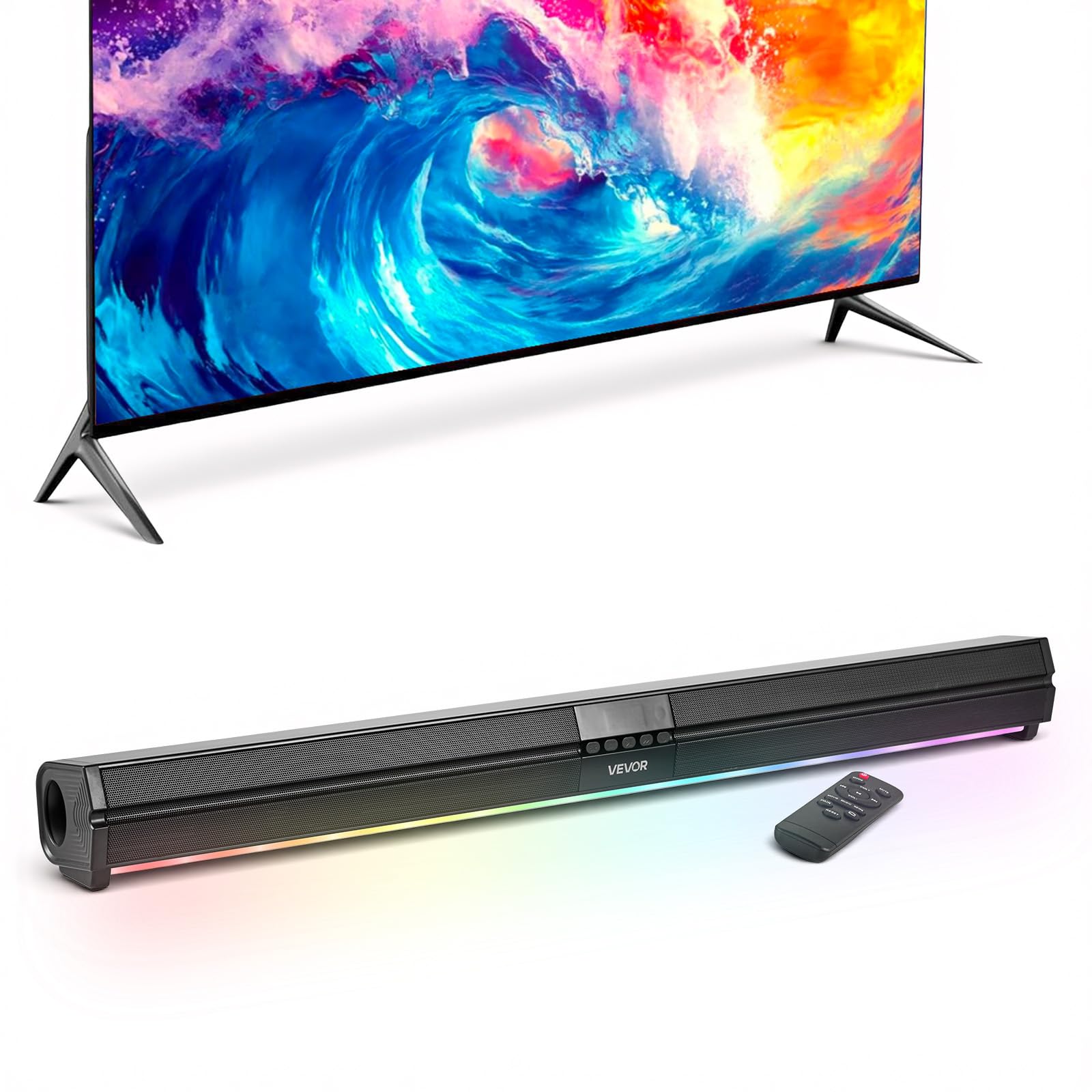 Amazon.com: VEVOR Sound Bar for Smart TV, 2.0 Channel, 32-Inch