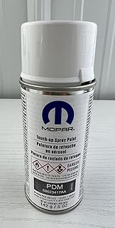 Mopar DODGE CHRYSLER JEEP MINERAL GRAY Touch Up Spray Paint CDM/PDM OEM, PART NUMBER 68623417AA.
