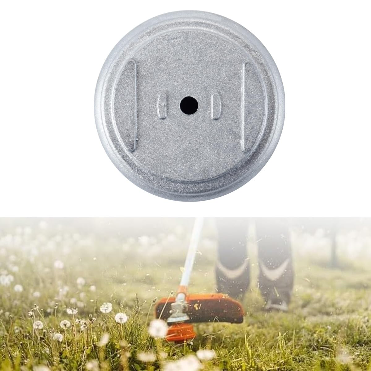 Ba-se de lame de coupe-herbe en métal pour débroussailleuse, pièces de rechange pour tondeuse à gazon électrique de jardin, accessoires