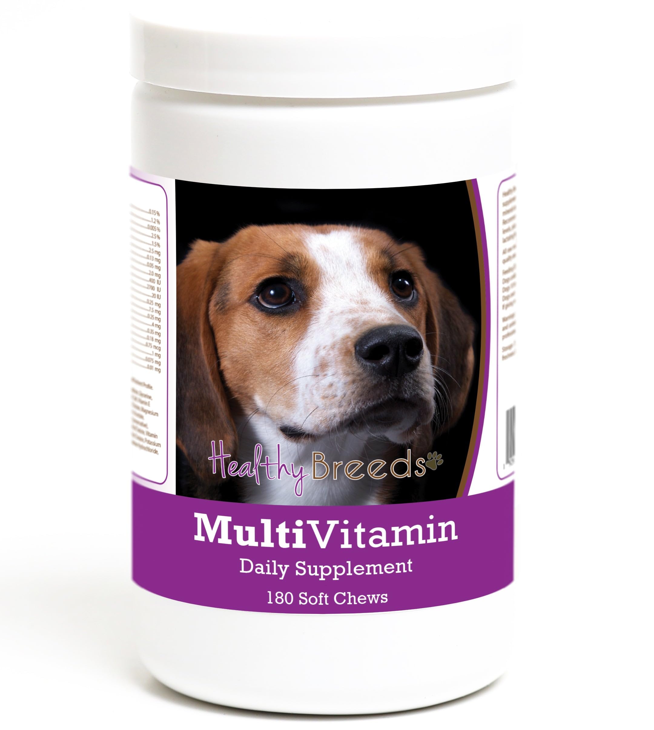 Healthy Breeds American English Coonhound Multivitamin Soft Chew for Dogs 180 Count