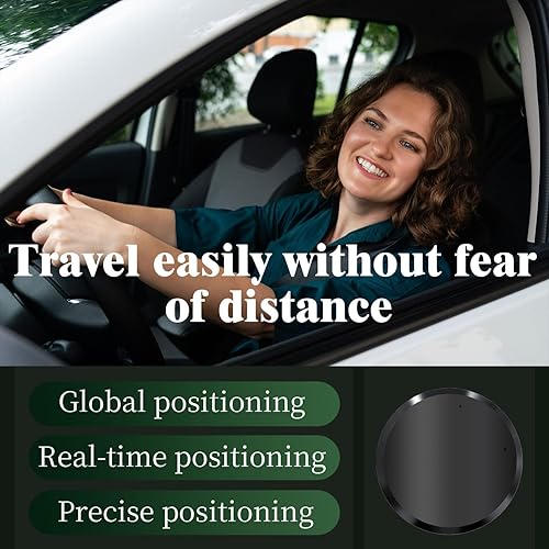 Miniatura 3 de Mini rastreador GPS para vehículos, rastreador GPS portátil para automóvil, dispositivo GPS magnético impermeable, seguimiento en tiempo real,