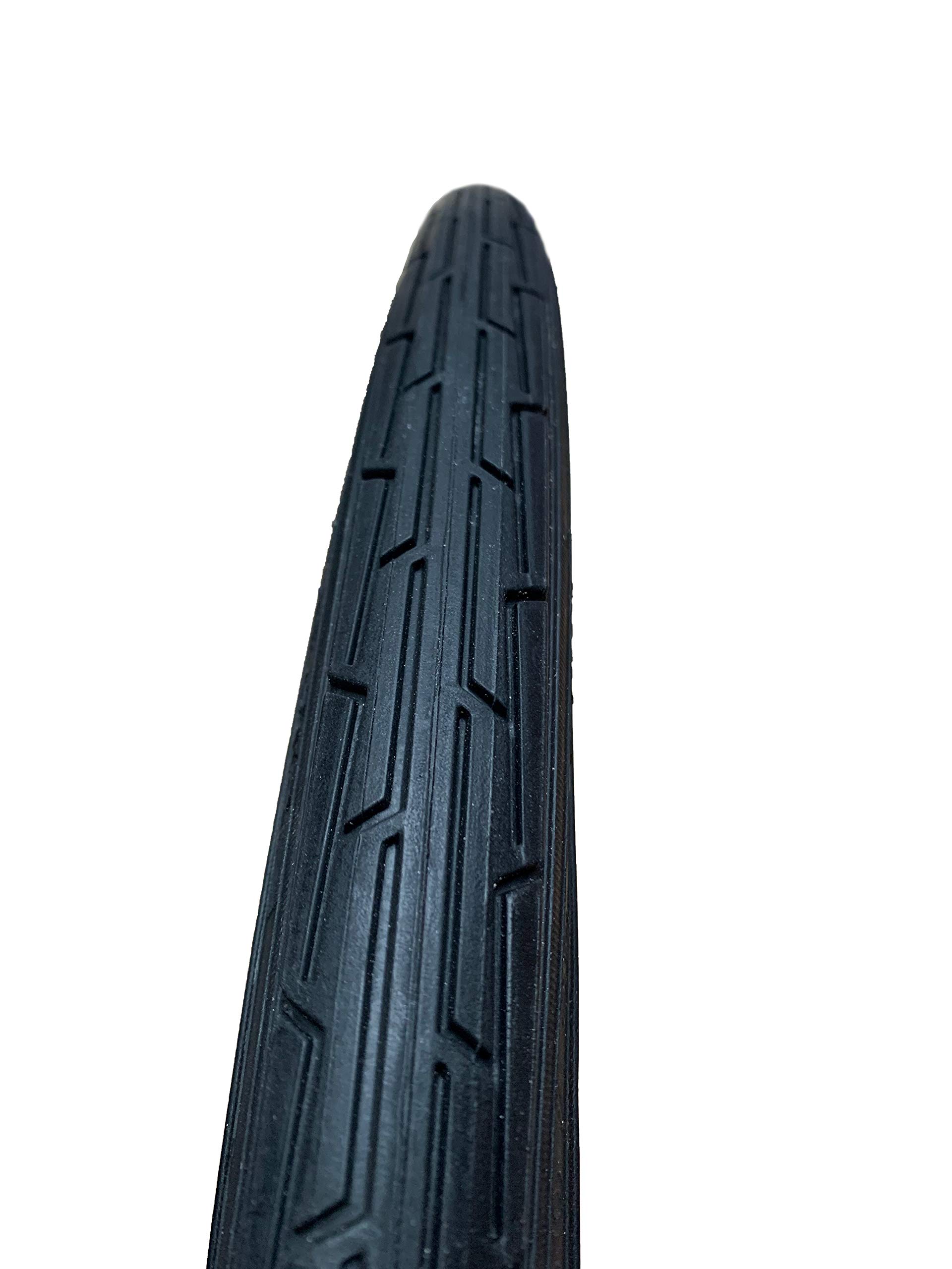 28 x 1⅜ x 1⅝ (37-622) Hybrid City Bike Road Bicycle Tyre Smooth/Easy Rolling 700 x 35c