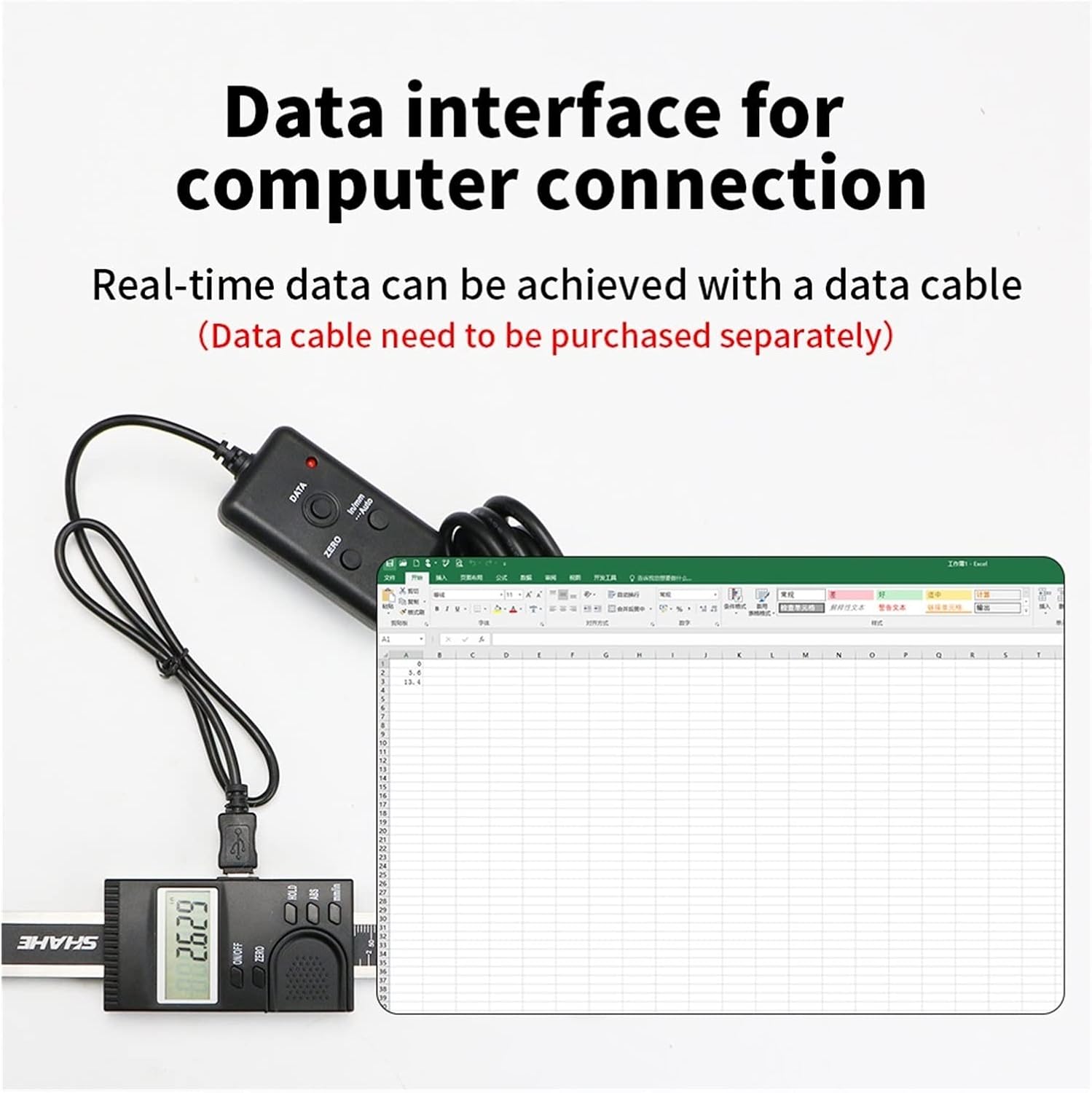 Linear Grid, 0-100 Mm Vertical Type Digital Linear Scale Stainless Steel Caliper Scale with LCD Display Measuring Tools,