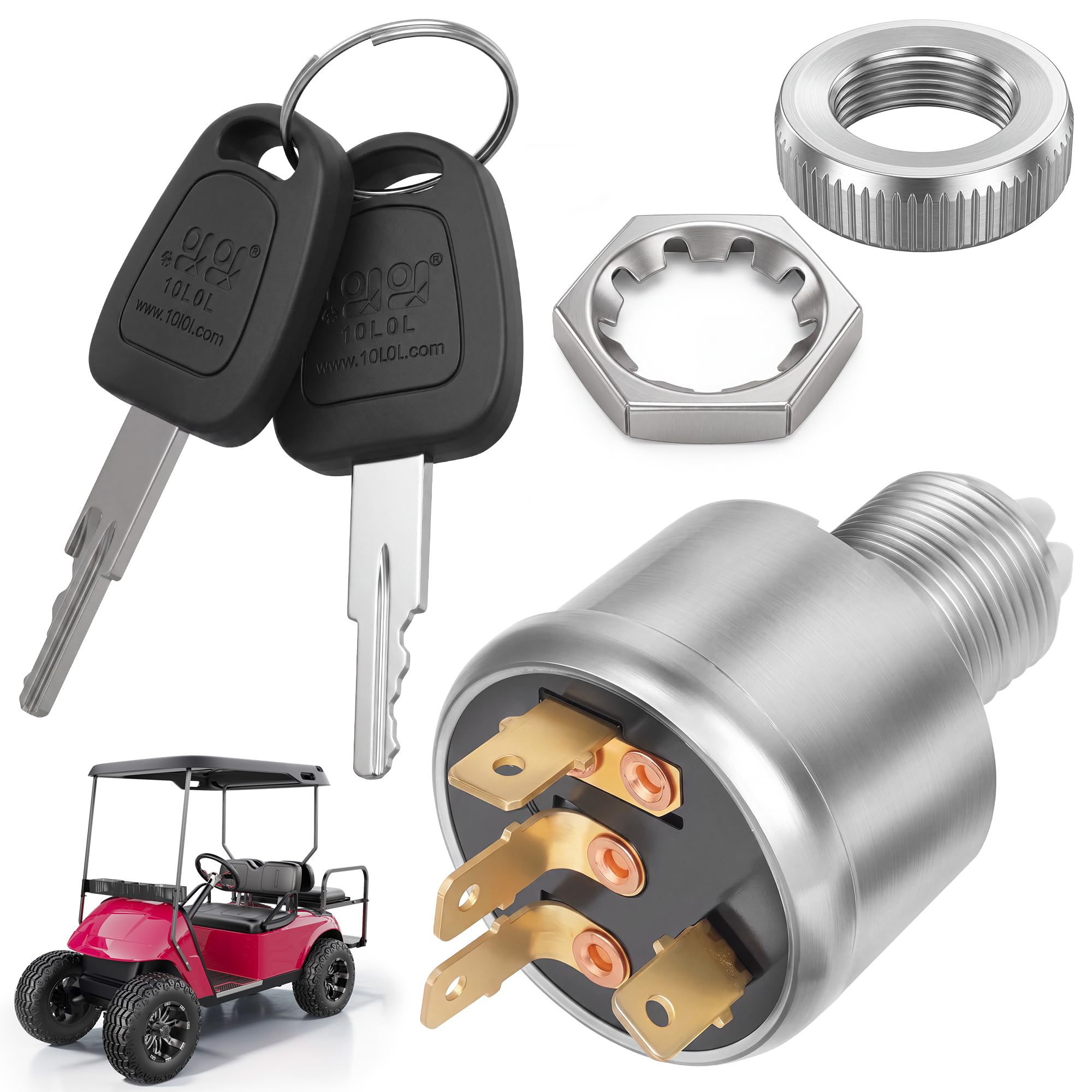 Photo 1 of 10L0L Golf Cart Ignition Switch for EZGO
