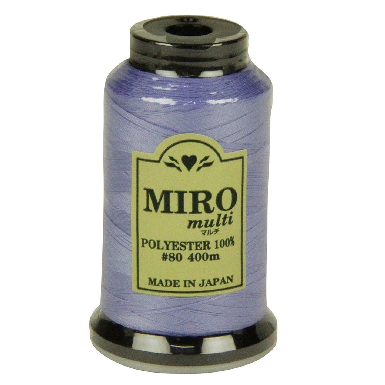 Amazon.co.jp: ミロ(MIRO) マルチ ミシン糸 家庭用 #80 400m巻