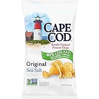 Vista 7 de Cape Cod Papas fritas, chips originales menos grasos, bolsas de aperitivos de 1 oz, 10