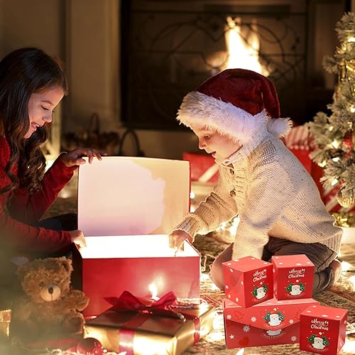 Miniatura 7 de Caja de regalo sorpresa explosión para dinero, caja sorpresa de Feliz Navidad, caja de regalo, caja de explosión con confeti, cajas de Navidad, caja