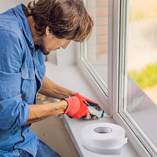 Miniatura 7 de 2 rollos de cinta de doble cara blanca de espuma de polietileno, cinta adhesiva de montaje suave