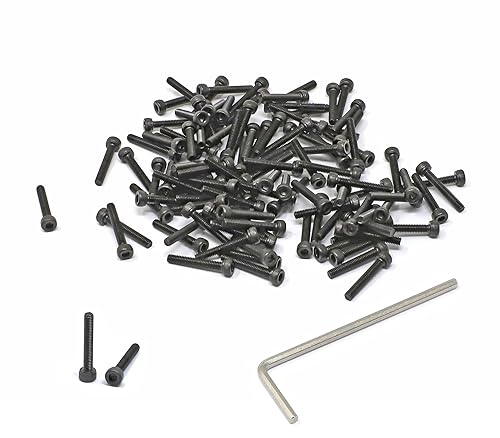 Miniatura 526 de iexcell 720 piezas de acero de aleación M4 x 6/8/10/12/16/20/25/30/35/40/45/50 de grado 12.9, tornillos de cabeza hexagonal, tornillos, arandelas