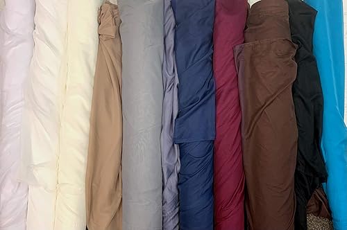 Miniatura 9 de Muestras de tela para las cortinas personalizadas que fabricamos. (Todo negro y carbón)