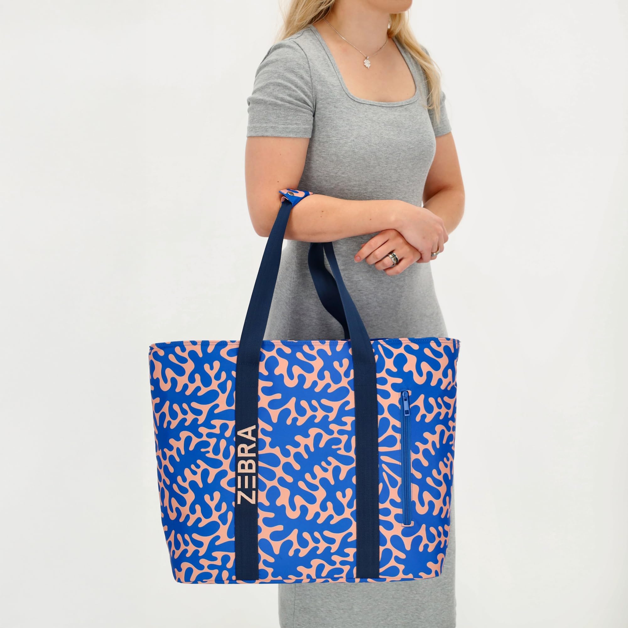 ZEBRA Trends Strandtasche XXL - Große Badetasche Damen mit Kühlfach und