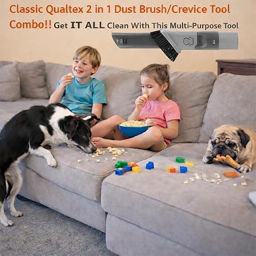 Miniatura 6 de Qualtex Herramienta de hendidura 2 en 1 para aspiradoras Shark HV300 HV320 NV680 NV600 NV340 NV800 NV480