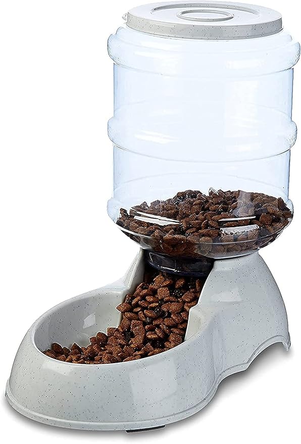 TUKLOZ Self Dispensing Pet Feeder Automatic Gravity Dog Cat Feeder Dry