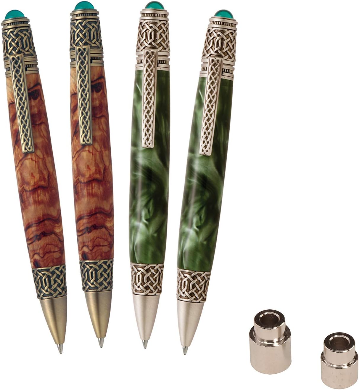 Penn State Industries PKCPENSS Celtic Twist Ballpoint Pen Kit Starter Package Woodturning Project