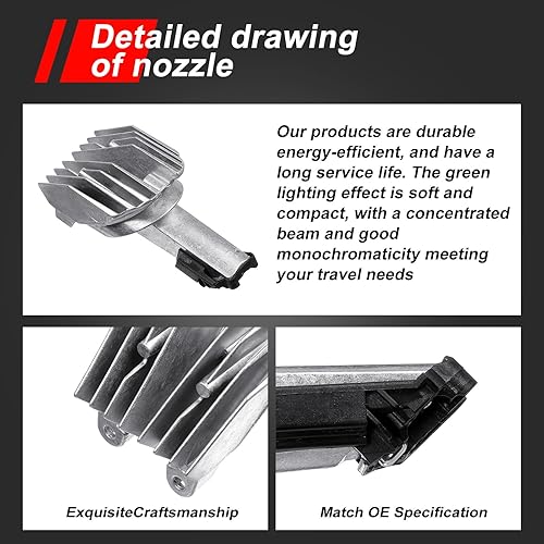 Miniatura 2 de Para BMW Serie 5 F1O, F11, 520i, 528i, 535i, 550i, M5, 550i, M5, 550i xDrive Número de repuesto # 63127262731