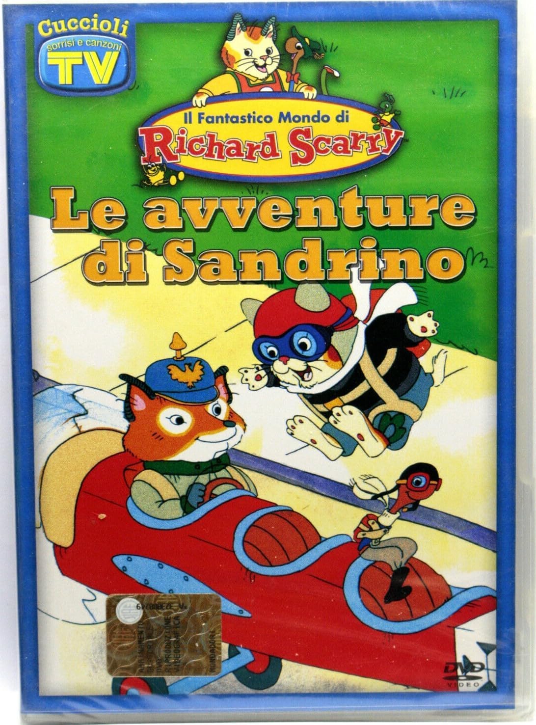 TEKNOFILM Il Fantastico Mondo di Richard Scarry Le Avventure di Sandrino