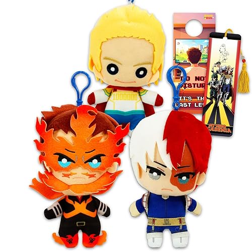 Keychain 3 Pack - Bundle with 3 MHA Keychain Bag