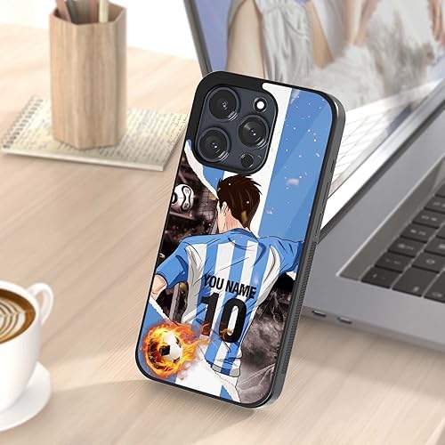 Miniatura 5 de Fundas personalizadas para teléfono con nombre y número Jersey VS Flag para iPhone 6 7 8 11 12 13 14 15 16 17 Pro Max Plus Mini Xr Xs SE para