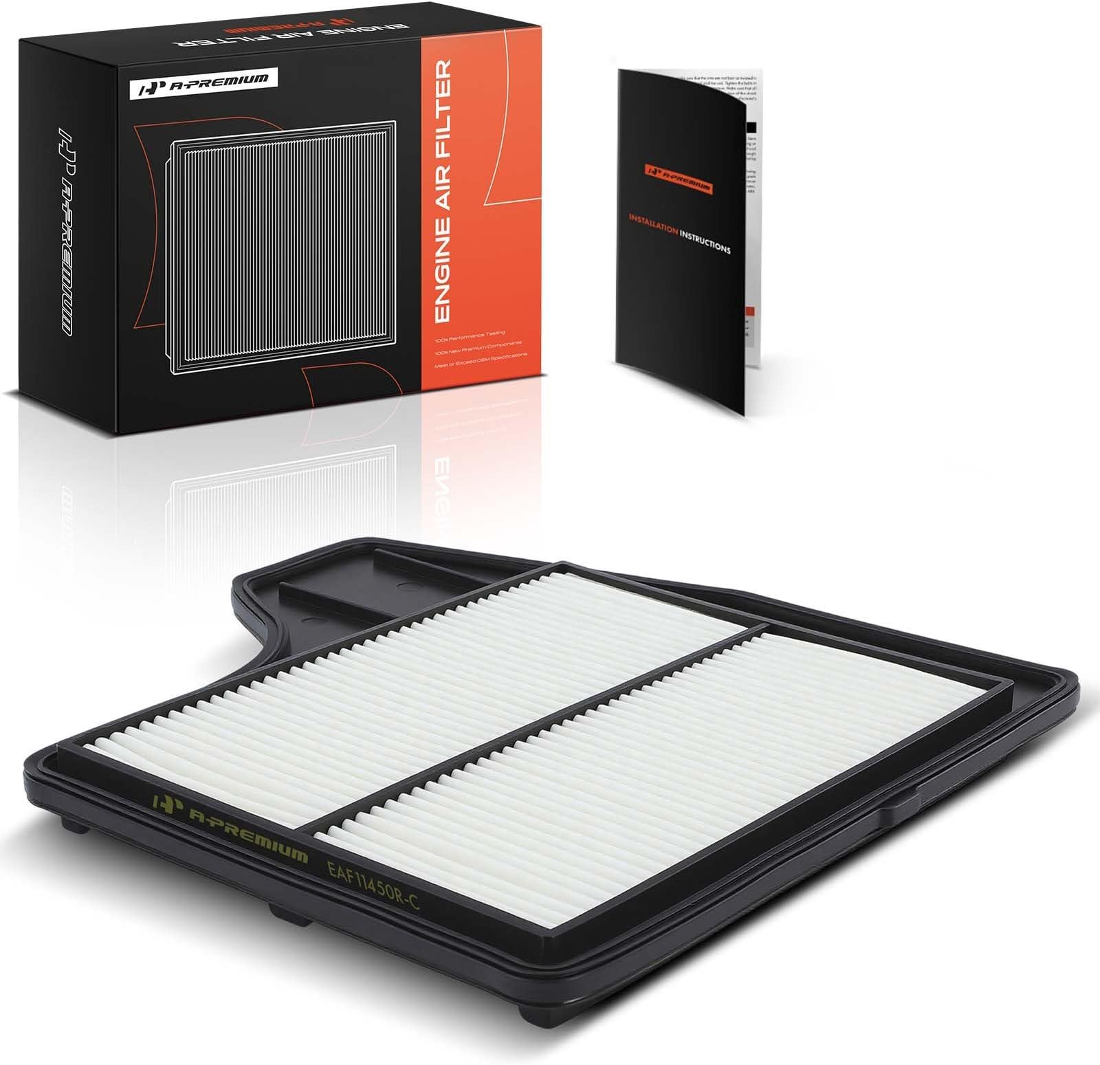 Engine Air Filter Compatible with Nissan Model | for Nissan Altima 2013 2014 2015 2016 2017 2018, Fit for Sedan, L4 2.5L Engine, Rigid Panel Air Filter