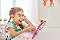 Vista 6 de Lexibook JC598DPi3 - Portátil educativo y bilingüe con 124 actividades para aprender, jugar juegos y música con las princesas de Disney, color rosa