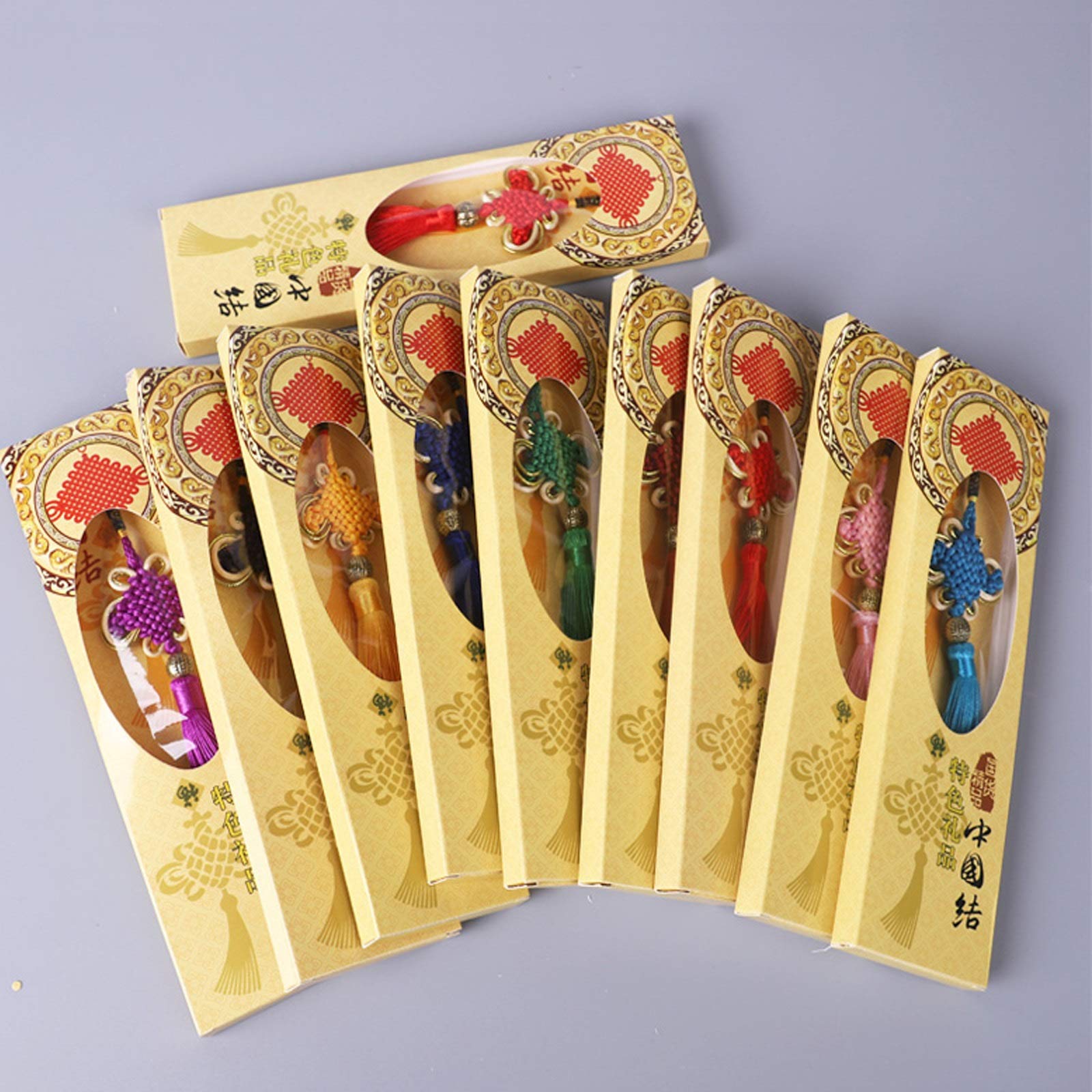 Chinese Knot New year chinese knot عقدة الصينية قلادة ثرية عقدة صغيرة فراشة اليدوية 8- عموم الصينية عقدة خصائص الحرف اليدوية قلادة Chinese Knot The Fortune Tassel