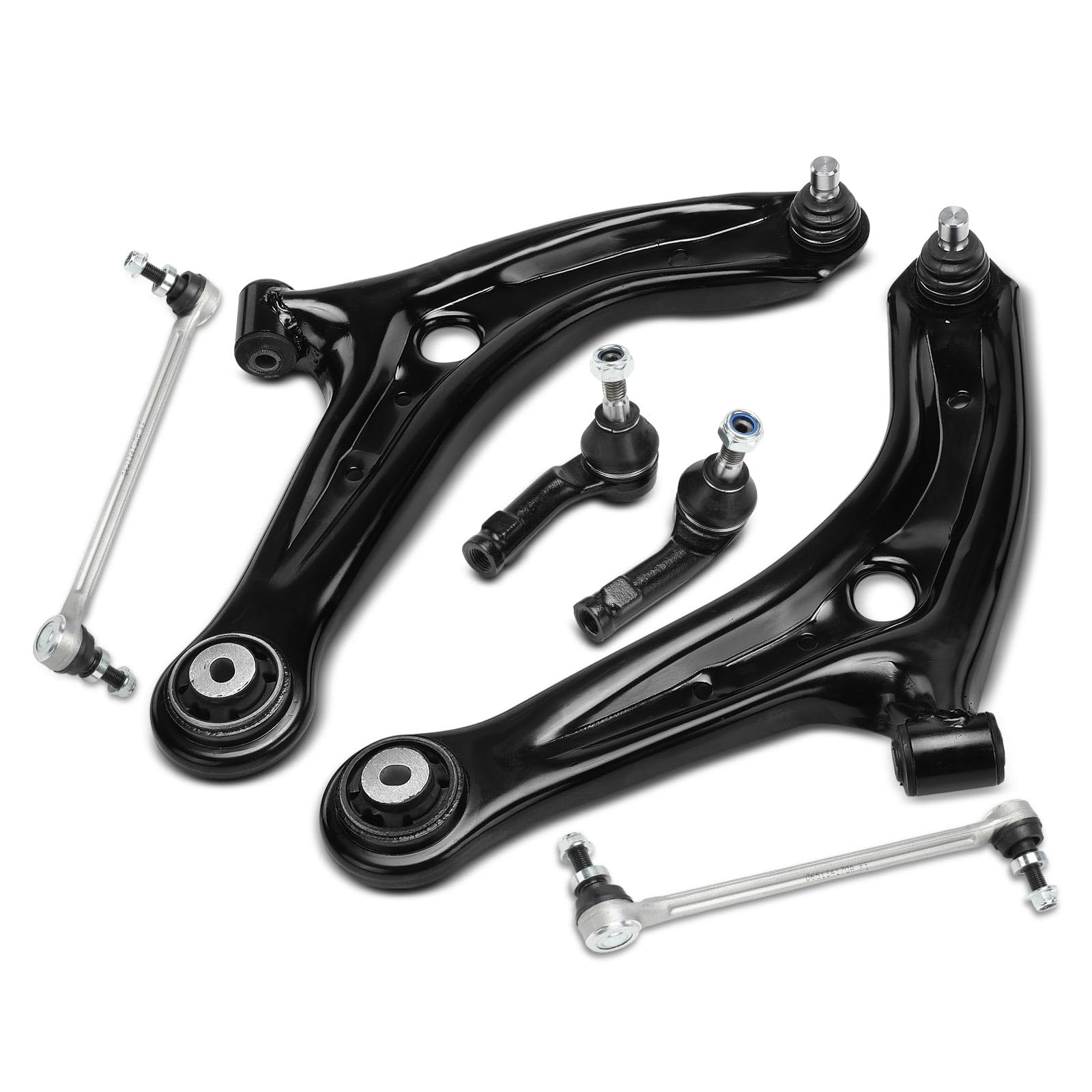 Frankberg 2 bras de suspension + 2 biellettes de barre stabilisatrice