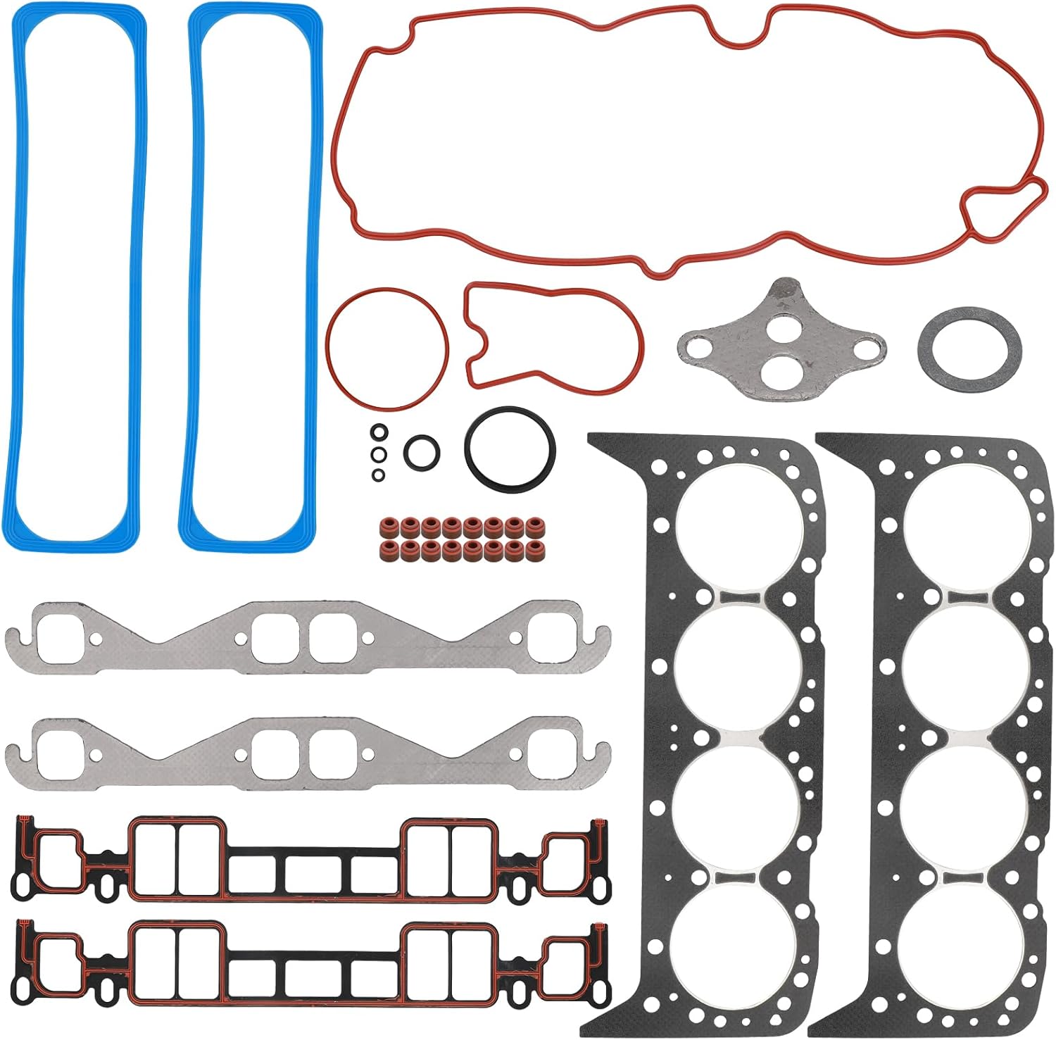 IRONTEK HGS3110 Cylinder Head Gaskets Set Kit fit for Chevrolet (1996-1999 C1500/ 1996-1998 C2500), for GMC (1996-1999 C1500/ 1998 K2500) #HS8510PT6 HS5745B