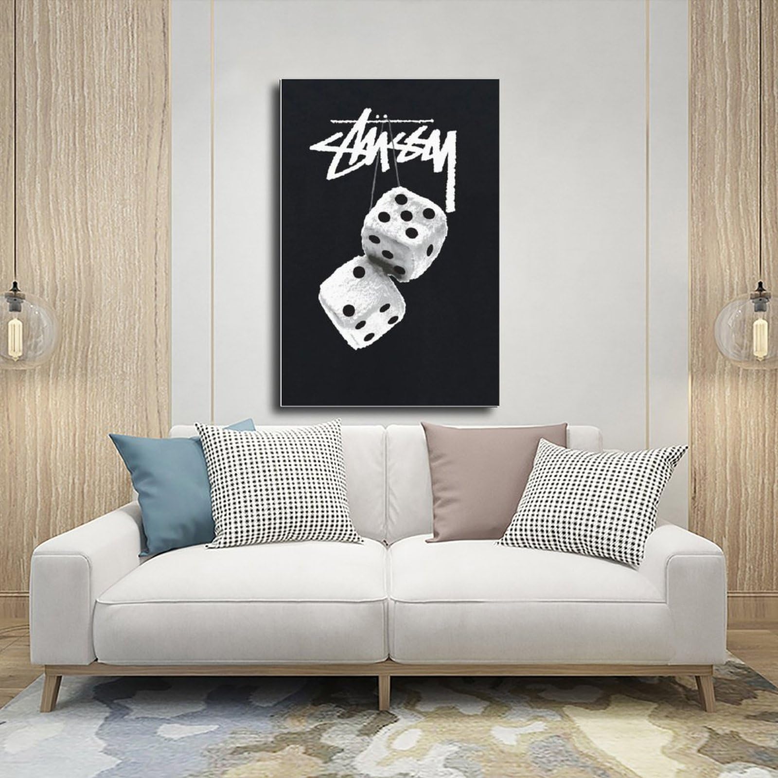 Stussy Retro Poster Wallpaper Art Canvas Poster Wall Art Decor