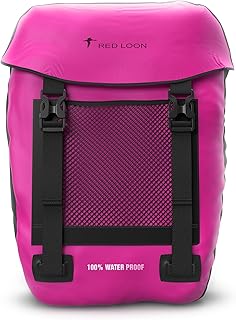 Red Loon Pro Plus - Alforja para bicicleta, color rosa