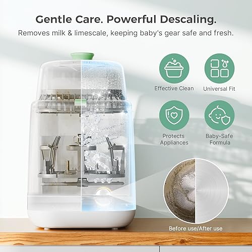 Miniatura 6 de Momcozy Lavadora de biberones y tabletas descalcificadoras oficiales