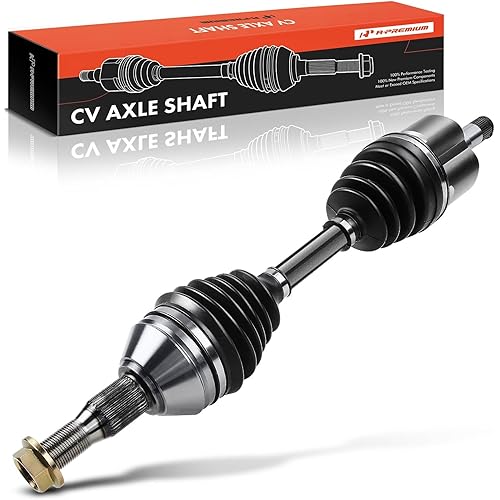 A-Premium CV Axle Shaft Assembly Compatible with Buick, Oldsmobile & Pontiac Models - LeSabre 1992-1999, Park Avenue 1991-1996, 88 1992-1999, Regency, Bonneville, V6 3.8L - Front Right Passenger Side