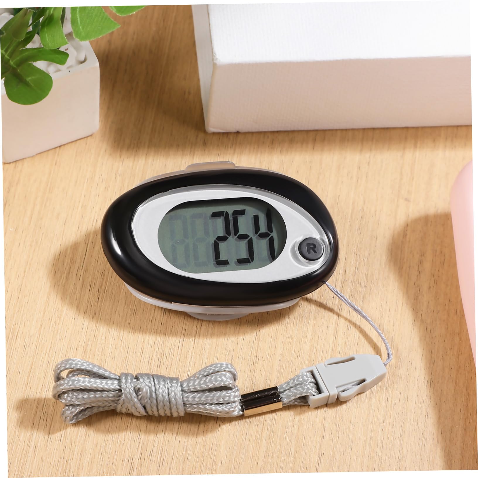 ibasenice Step Counter Pedometer for Walking Jogging Step Counter 3D Pedometer Clip Accurate Counting Senior Large Screen