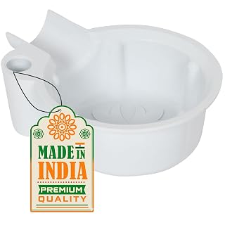 Pearl Shaving Grooming Bowl, Smooth Luxury Shaving Mug for Shave Cream Gel & Soap, Shaving Cup with Razor & Brush Stand, Durable Wet Shaving Lathering Bowl Kit for Men Father's Day Gift Option