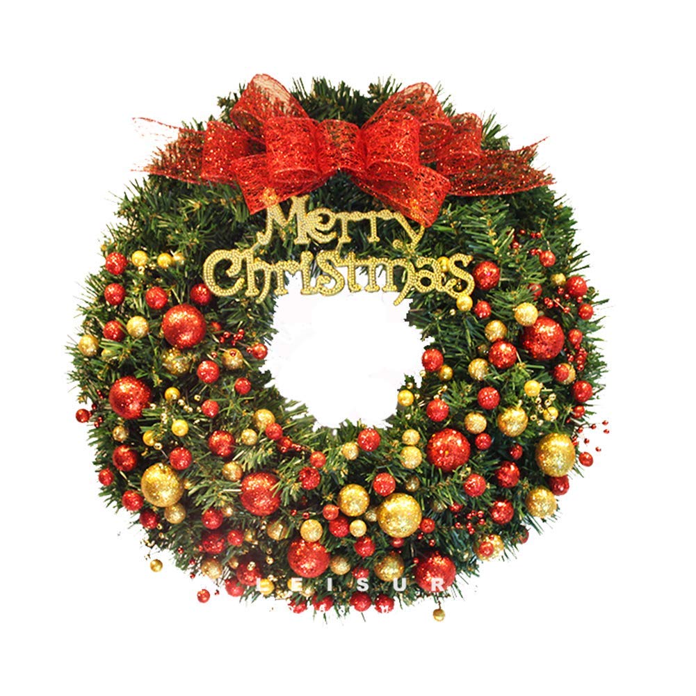 Décoration de Noël de porte d'entrée pour illuminer vos fêtes de fin d'année