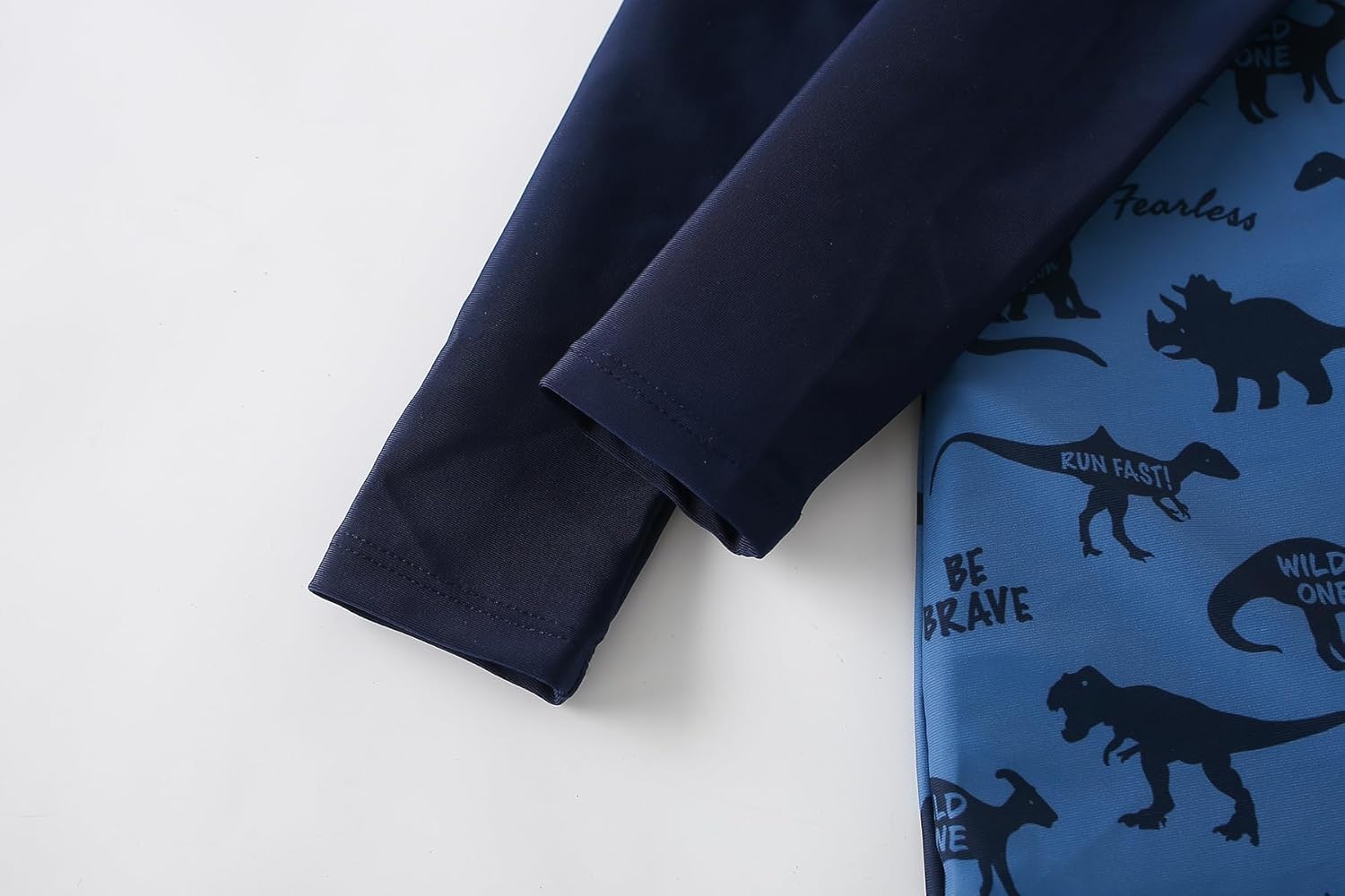 AIWUHE Boys one Piece Swimsuit Zipper Rash Guard Kids Long Sleeve Bathing Suits UPF 50+ Sun Protection Swimwear 2-9Y - Image 7