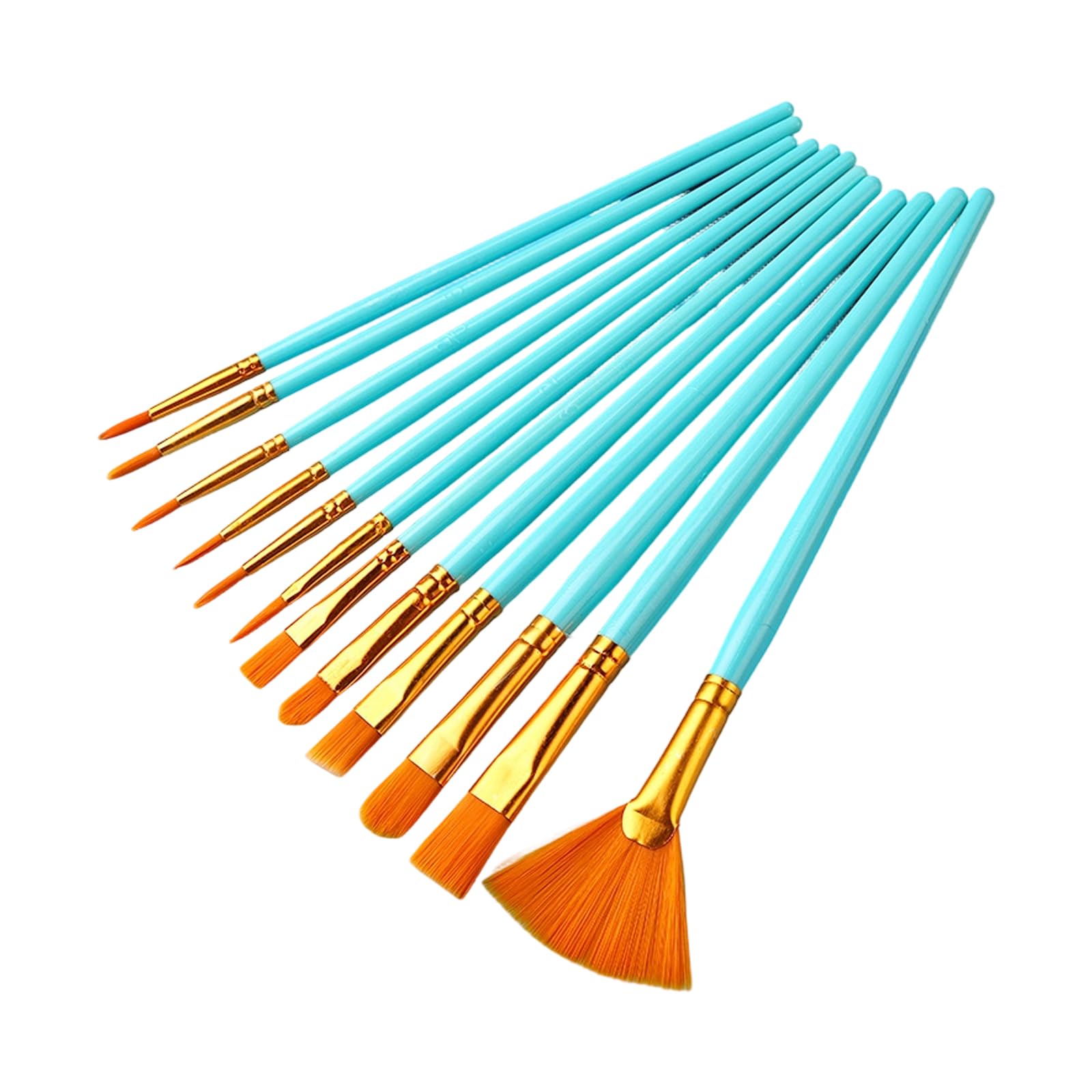 Of Smooth Creation Professional Art Brushes Multipurpose Painting Set for Artists Students Detail Works Nylon Paint Art