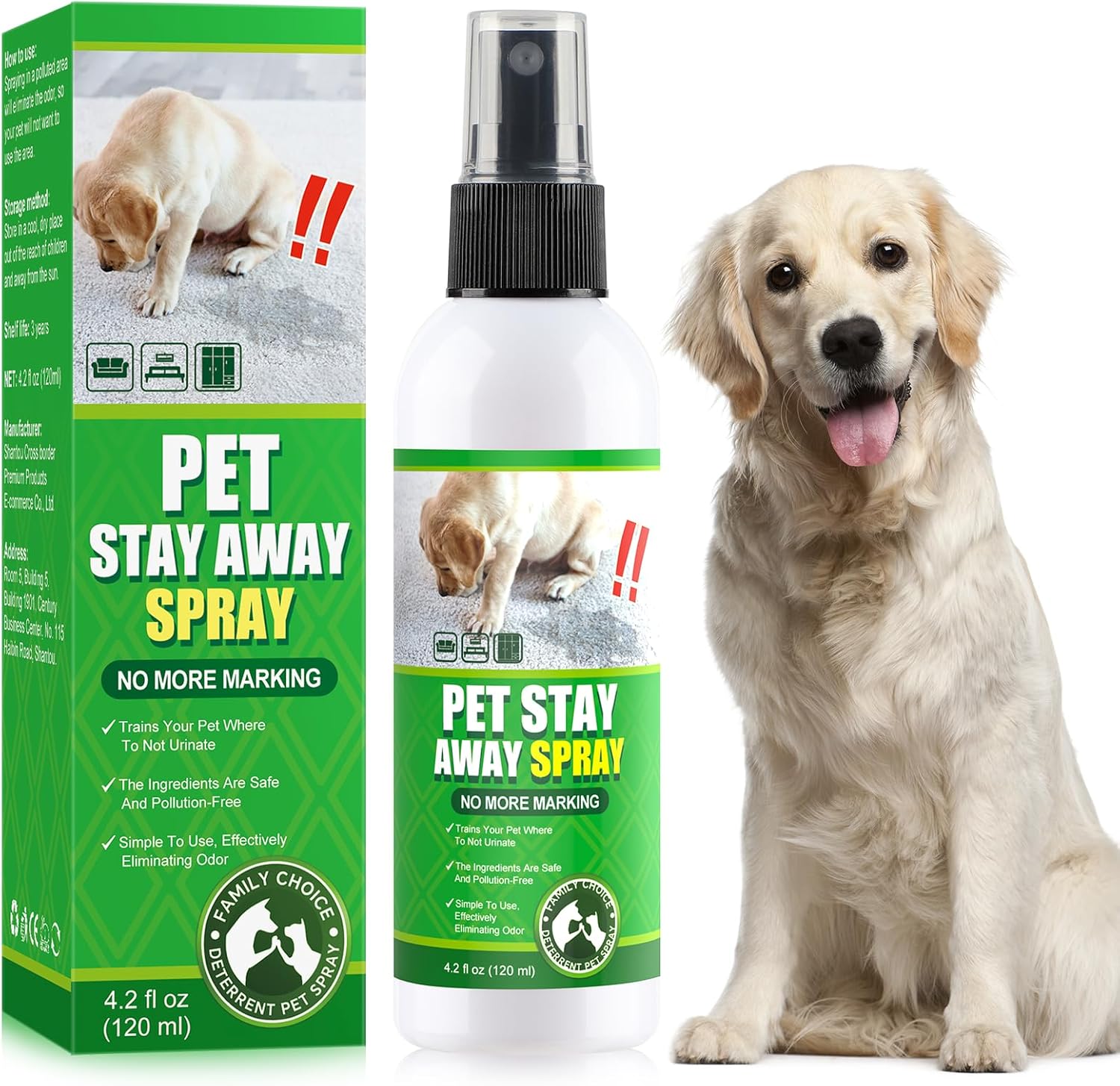 No Chew Spray for Dogs. Bitter Apple Spray for Dogs to