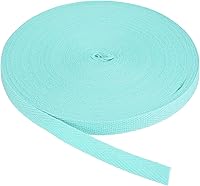 Vista 234 de PATIKIL Cinta de sarga de algodón de 1 pulgada, 50 yardas, cinta de algodón, cinta de encuadernación al bies, cinta de espiga para costura, Verde