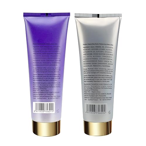 Miniatura 2 de Loción hidratante diaria para piel seca, (lavanda, manteca de karité), loción hidratante, 8 onzas líquidas, paquete de 2