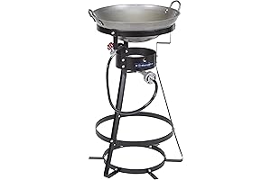 Stansport Camp Stove with Carbon Steel Wok (217-100)