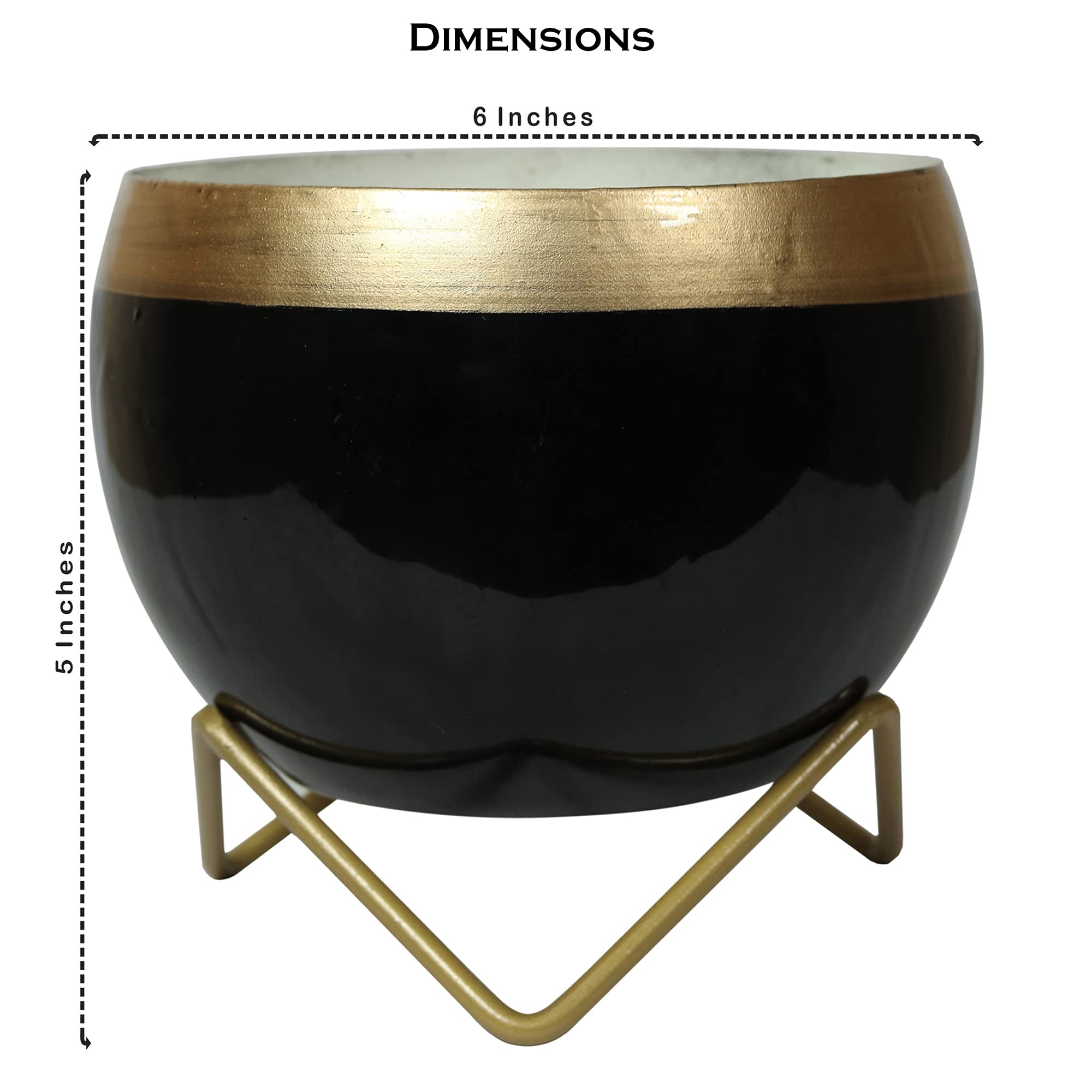 vudy Indoor Plant Pots with Stand - Modern Planter -6